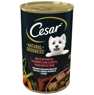 Cesar Natural Goodness Manzo 400gr Alimento umido per Cani Cesar Natural Goodness Manzo 400gr Alimento umido per Cani